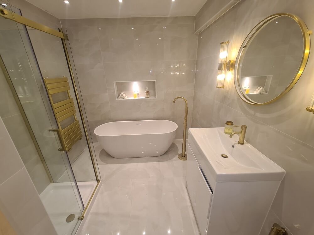 Bathroom renovation project